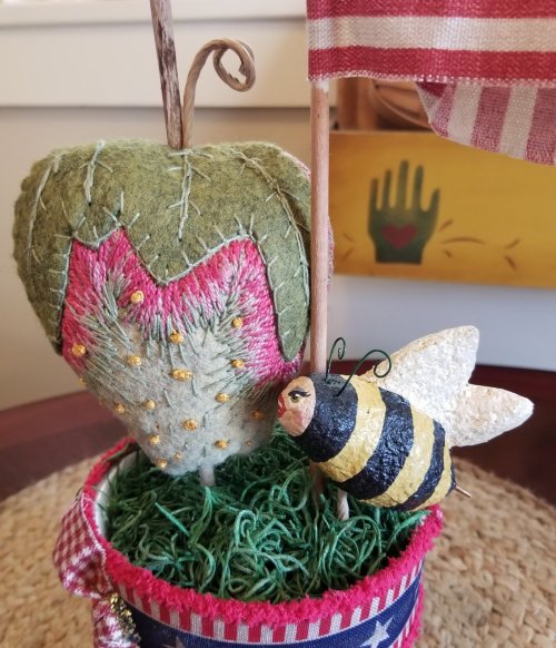 Strawberry In Ceramic