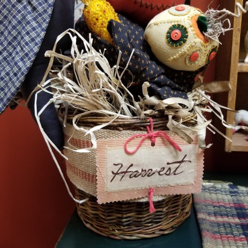 Scarecrow in a Basket