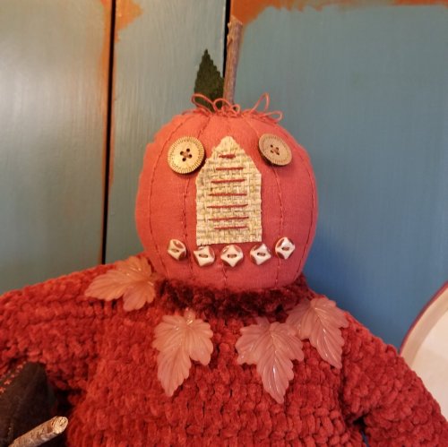 Pumpkin Doll with Acorn (Girl)