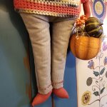 Pumpkin Doll with Acorn (Boy)