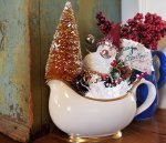 Merry Christmas Gravy Boat